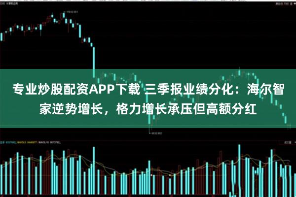 专业炒股配资APP下载 三季报业绩分化：海尔智家逆势增长，格力增长承压但高额分红