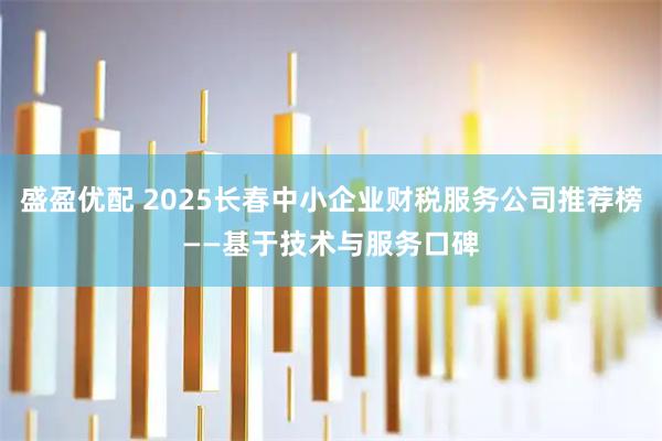 盛盈优配 2025长春中小企业财税服务公司推荐榜——基于技术与服务口碑